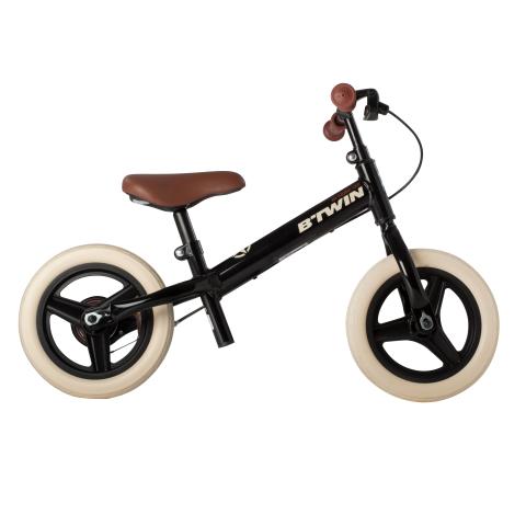 B twin Draisienne enfant 10 pouces Run Ride 520 cruiser Noir Decathlon Kadolog